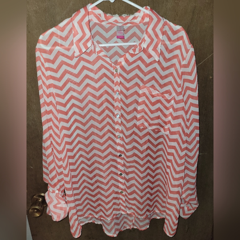 XXL No Boundaries Sheer Top